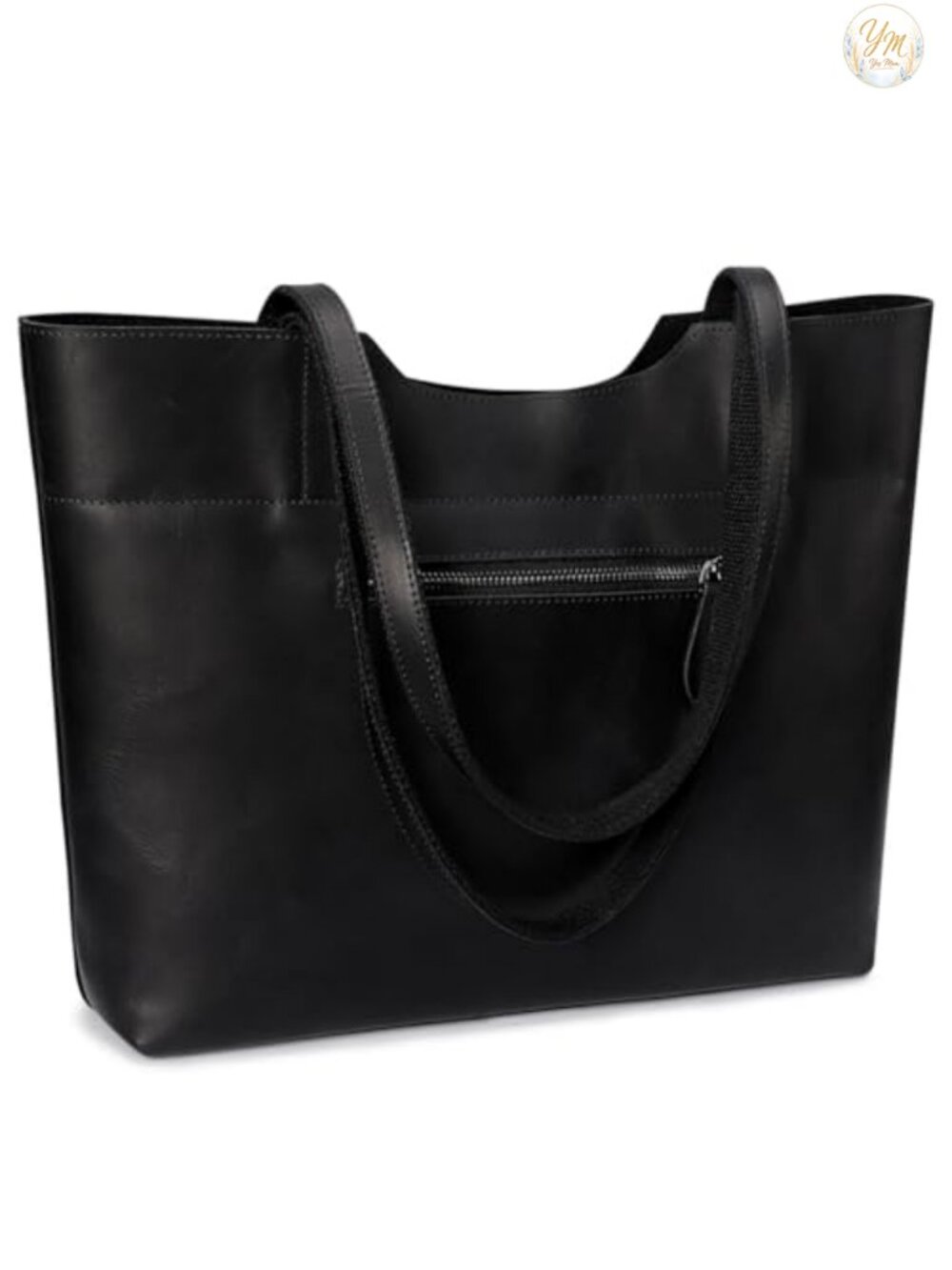 Genuine Leather Tote Bag Large Handbag Shoulder Purse Satchel